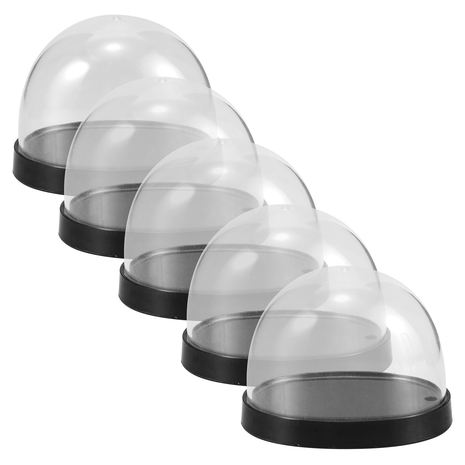5 комплектов прозрачных пласти – обзор и цена Plastic Dome Clear