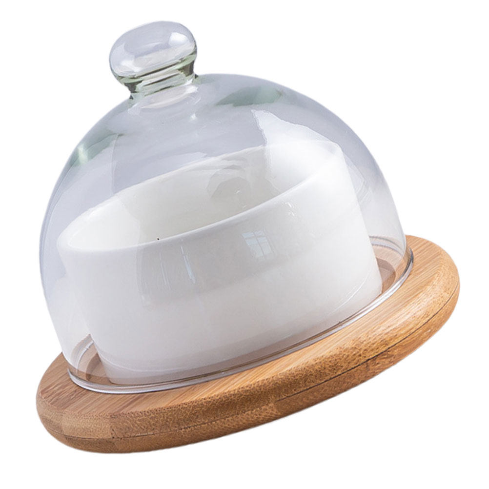 Набор керамических салатниц с  – обзор и цена Plastic Dome Clear