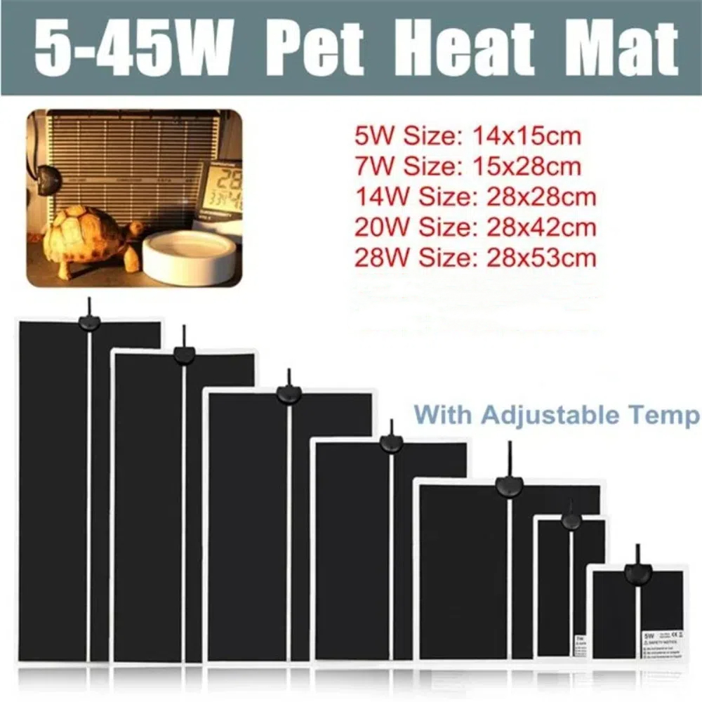 5 ~ 28 Вт нагревательный коври – обзор и цена Heat Mat Seedling