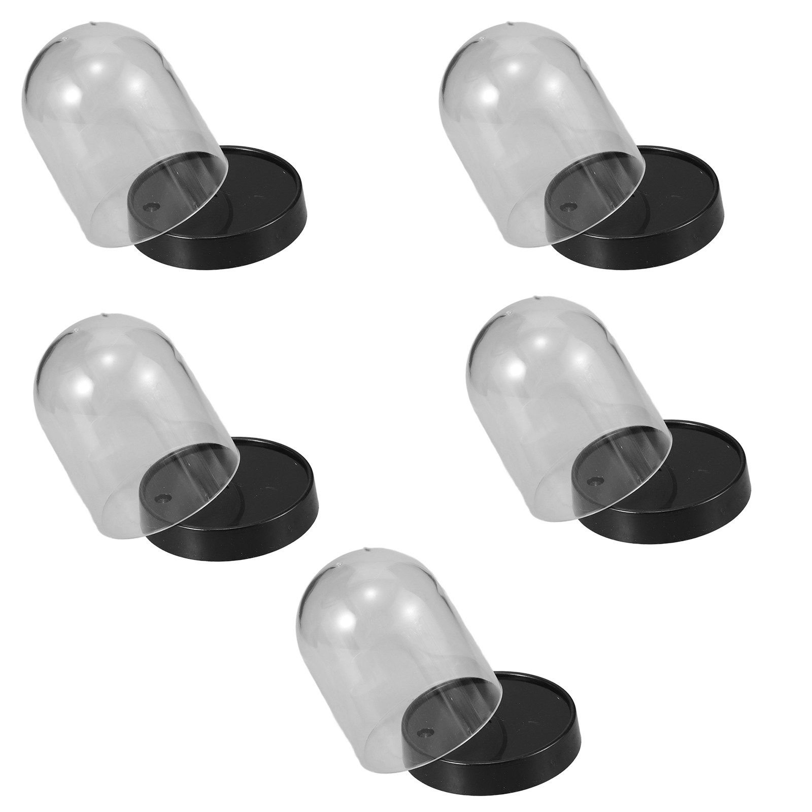 5 комплектов прозрачных пласти – обзор и цена Plastic Dome Clear